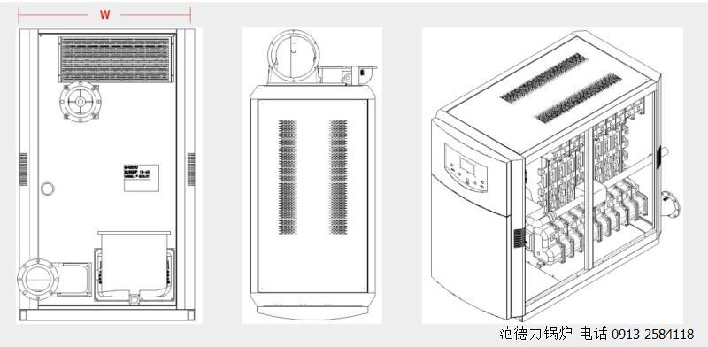 全預混硅鑄鋁模塊鍋爐參數